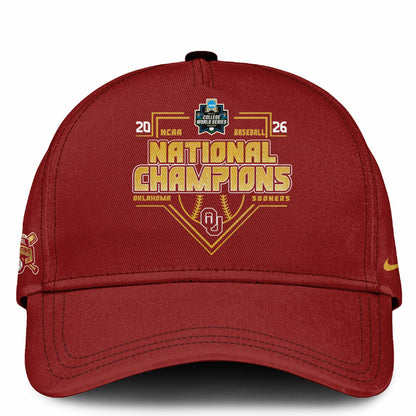 Oklahoma Sooners 2026 NCAA Baseball National Champions Jersey