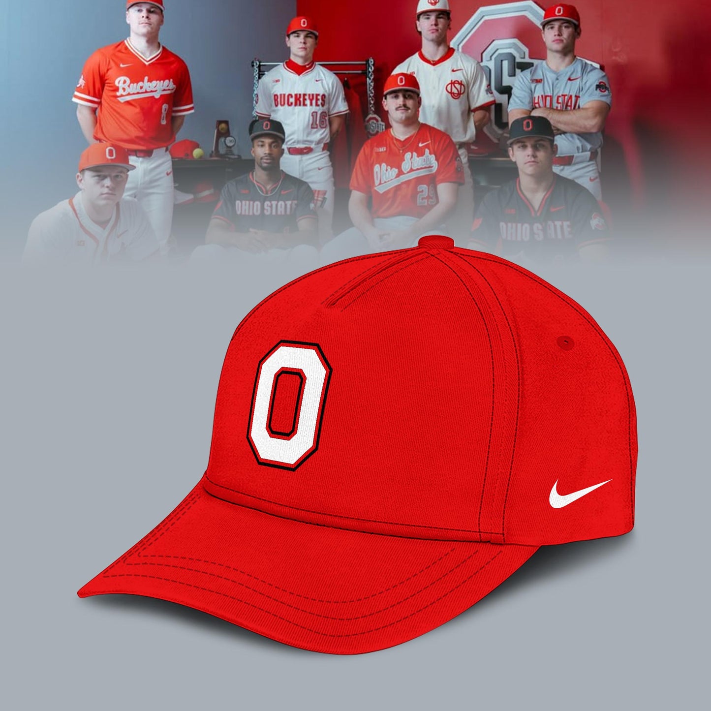 OSU Baseball 2026 Limited Custom Jersey – Gray