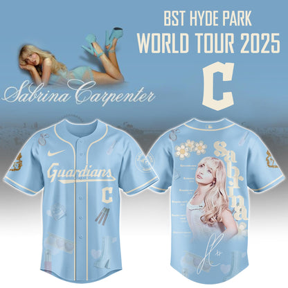 C Guardians x Sabrina Carpenter Short  Sweet Tour Jersey Editions Limited +Selling Out Fast
