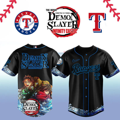 Texas Rangers _ Demon Slayer Jersey 2025