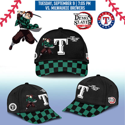 Texas Rangers _ Demon Slayer Jersey 2025
