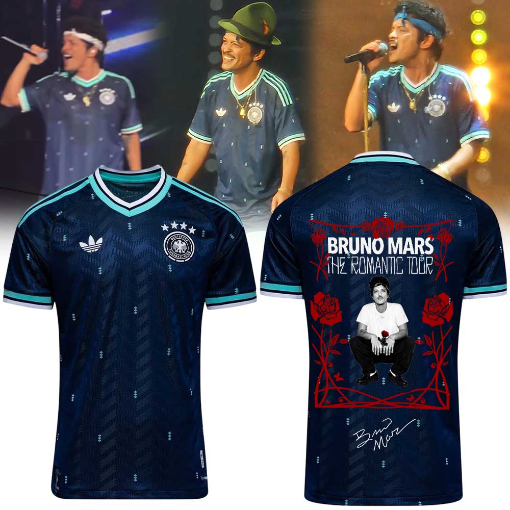Bruno Mars THE ROMANTIC TOUR in Olympiastadion Berlin Jersey