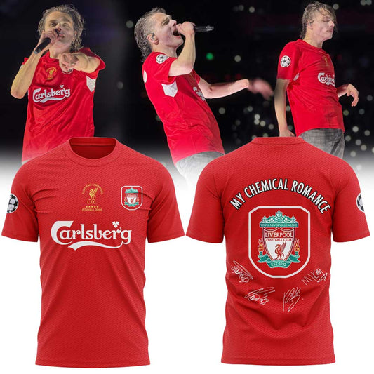 My Chemical Romance – The Black Parade 2026 Tour in Liverpool, Anfield Stadium Limited Shirt