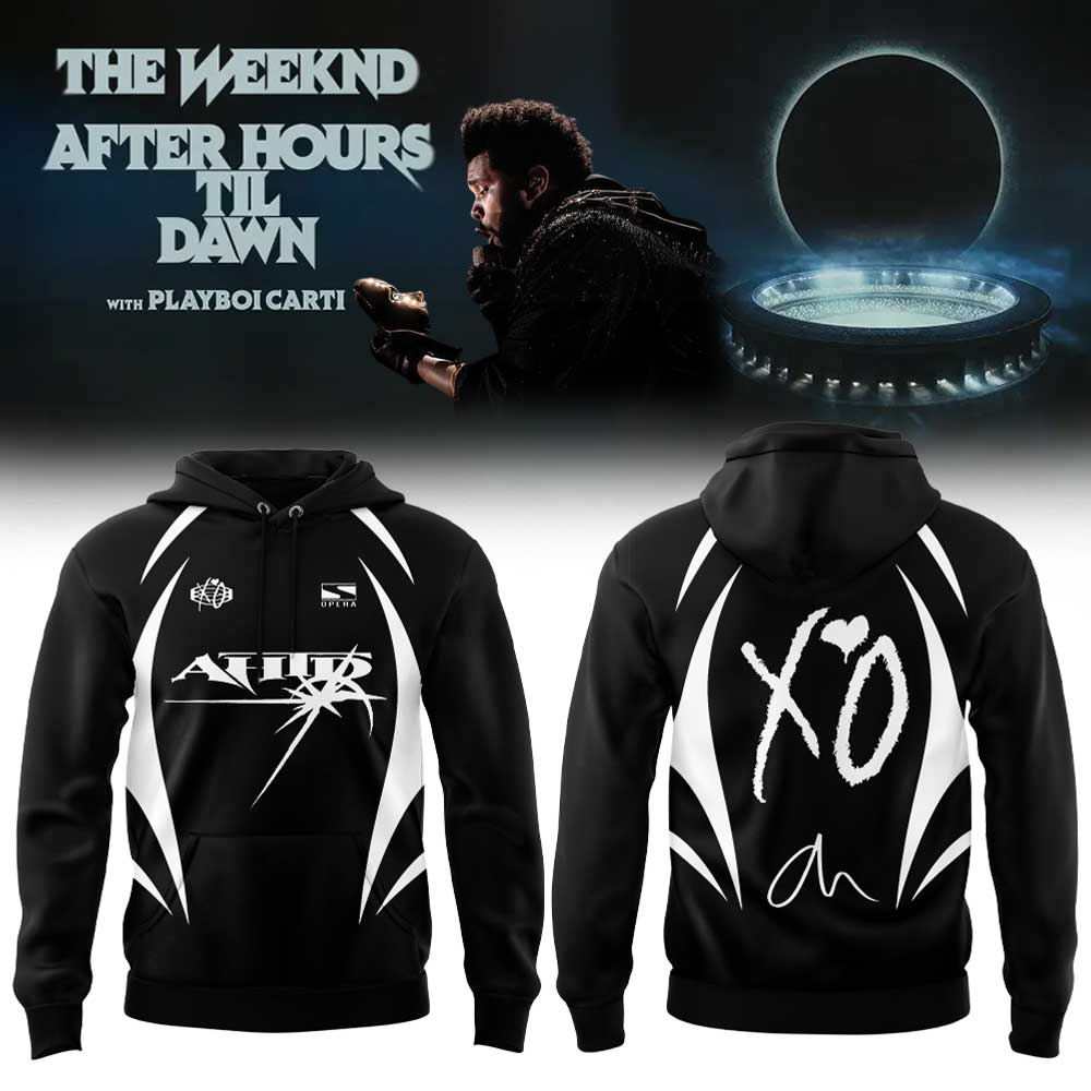 The Weeknd After Hours Til Dawn 2026 Stadium Tour Signature Limited Hoodie