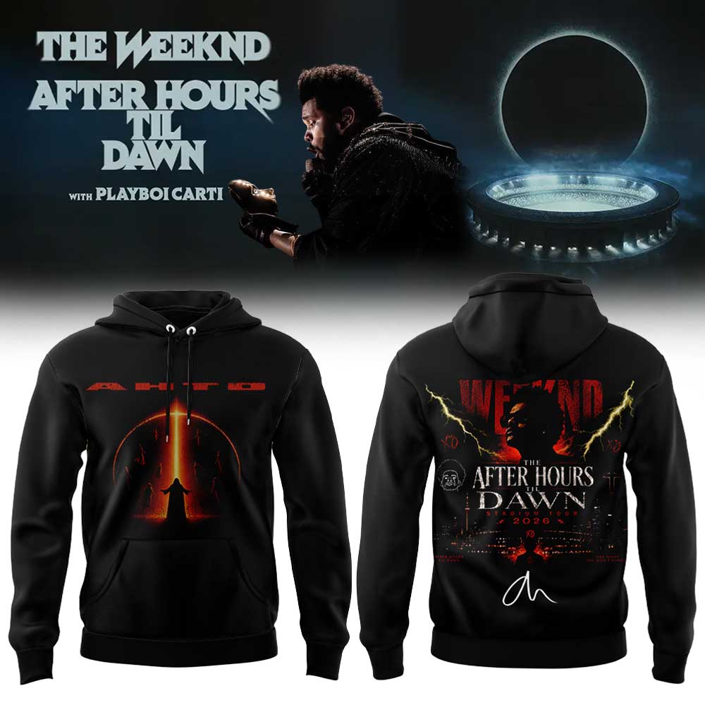 The Weeknd After Hours Til Dawn 2026 Stadium Tour Signature Limited Hoodie