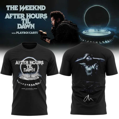 The Weeknd After Hours Til Dawn 2026 Stadium Tour Signature Limited T-Shirt