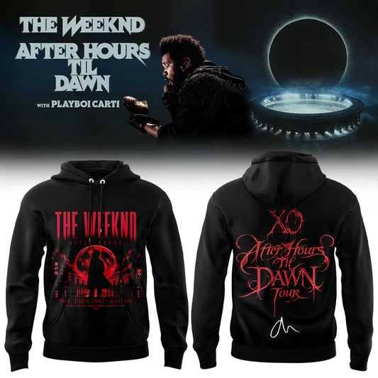 The Weeknd After Hours Til Dawn 2026 Stadium Tour Signature Limited Hoodie