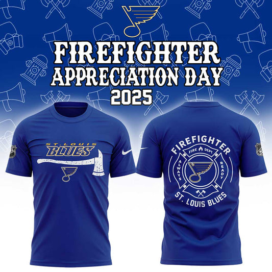 St. Blues Firefighter Application Day Combo Shirt