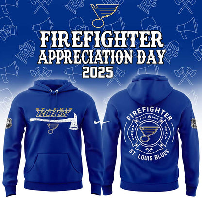 St. Blues Firefighter Application Day Combo Hoodie