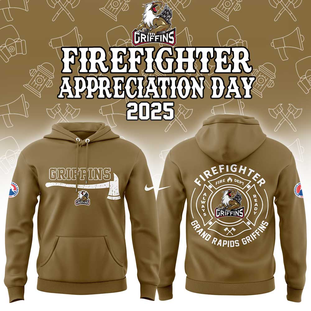 Grand Rapids Griffins Firefighter Application Day Combo Hoodie