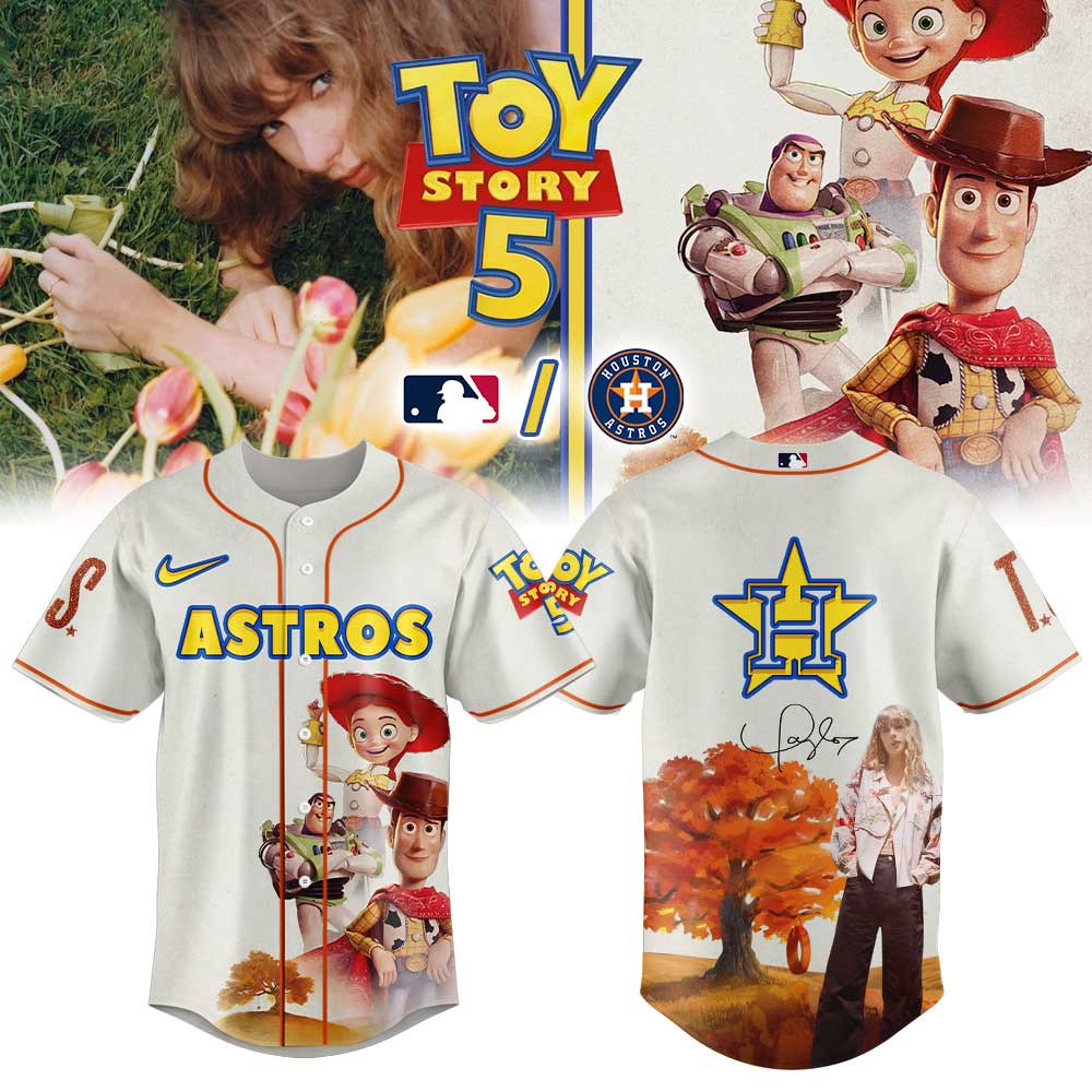 Houston Astros Taylor Swift x ‘Toy Story 5’ Limited Jersey