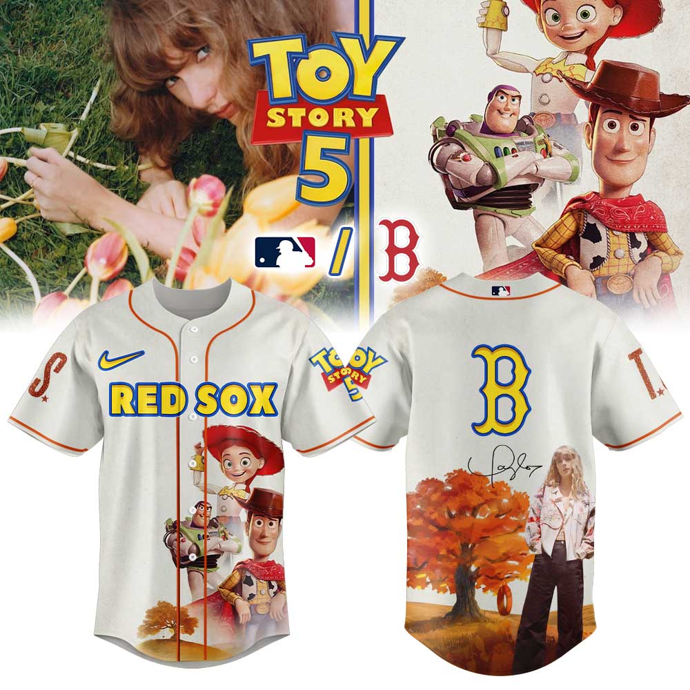 Boston Red Sox 2026 Taylor Swift x ‘Toy Story 5’ Limited Jersey