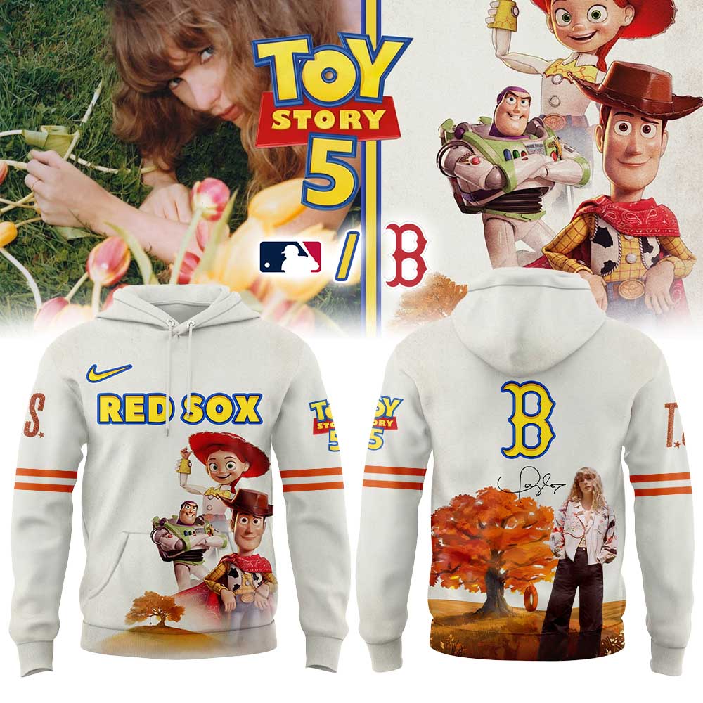 Boston Red Sox 2026 Taylor Swift x ‘Toy Story 5’ Limited Hoodie