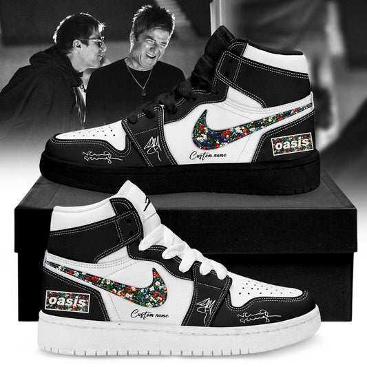 Oasis: Don’t Look Back in Anger Signature Custom Name Shoes