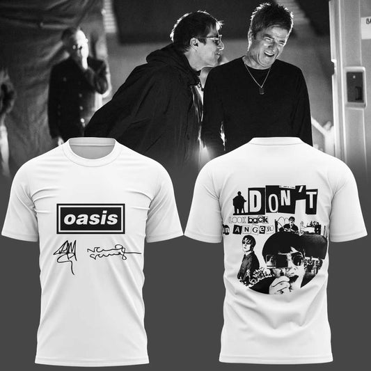 Oasis: Don’t Look Back in Anger 30th Signature Limited T-Shirt