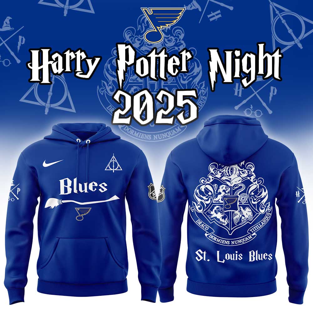St. Blues Harry Potter 2025 Combo Hoodie Limited Edition