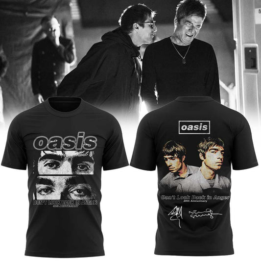 Oasis: Don’t Look Back in Anger 30th Signature Limited T-Shirt