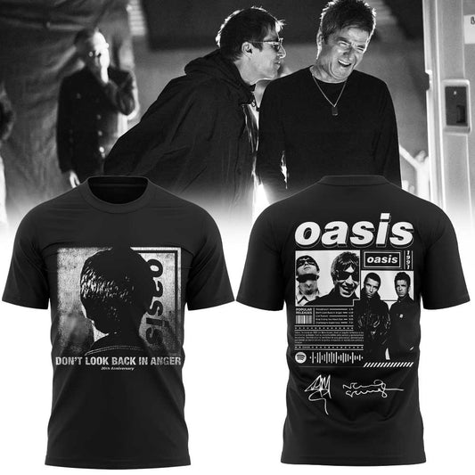 Oasis: Don’t Look Back in Anger 30th Signature Limited T-Shirt