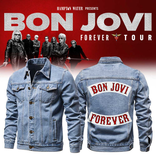 Bon Jovi – Forever Tour 2026 Denim Jacket