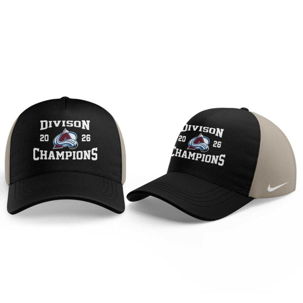 Colorado Avalanche 2026 Central Division Champs Hoodie