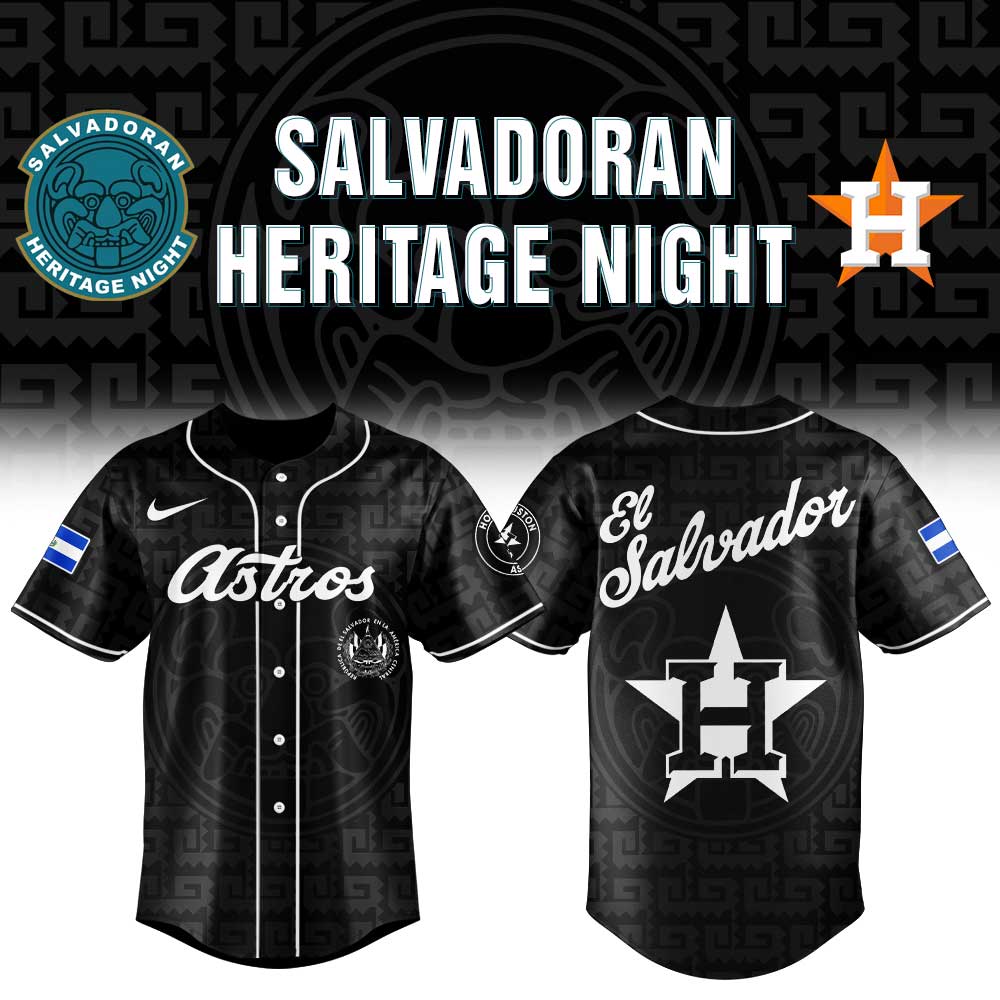 Houston Astros El Salvadoran Heritage Night 2026 Limited Jersey