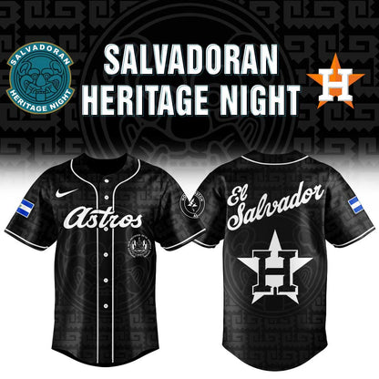 Houston Astros El Salvadoran Heritage Night 2026 Limited Jersey