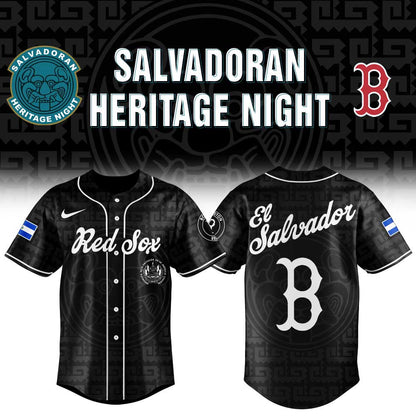 Boston Red Sox 2026 El Salvadoran Heritage Night 2026 Limited Jersey