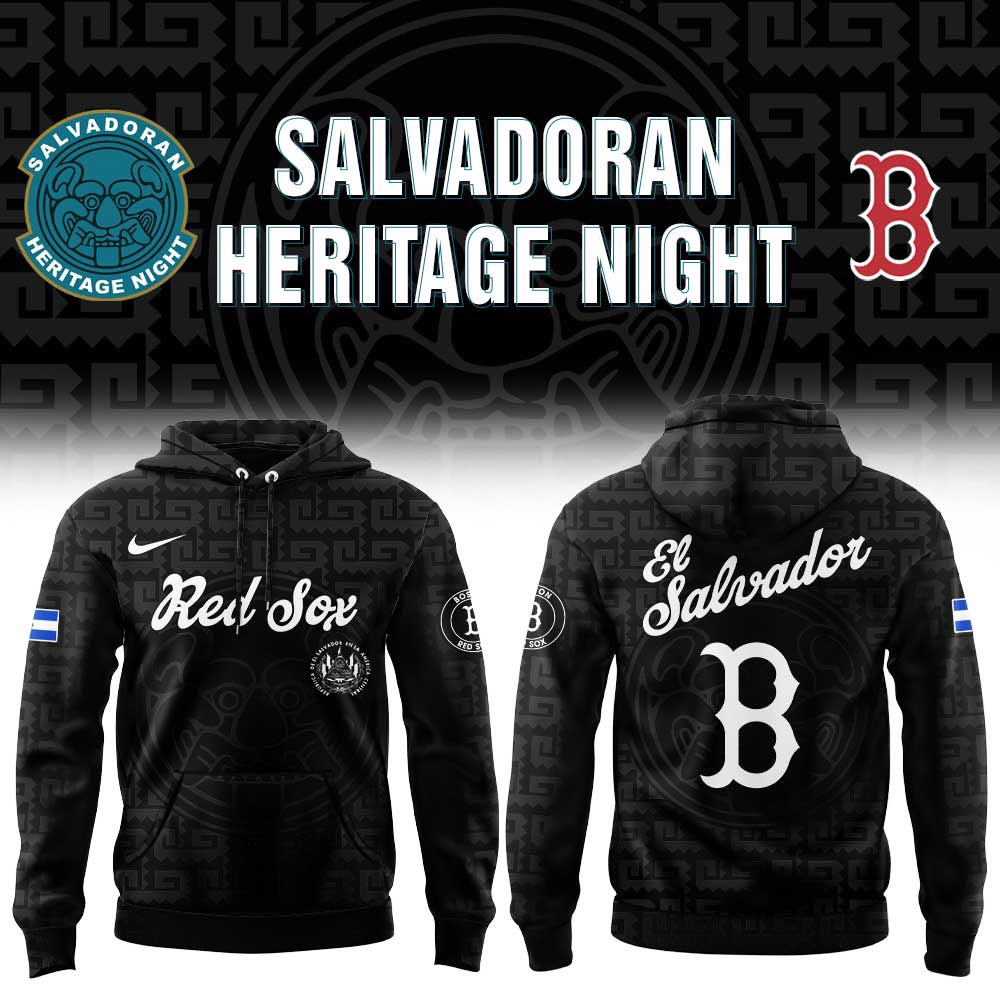 Boston Red Sox 2026 El Salvadoran Heritage Night 2026 Limited Hoodie