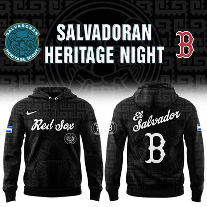 Boston Red Sox 2026 El Salvadoran Heritage Night 2026 Limited Hoodie