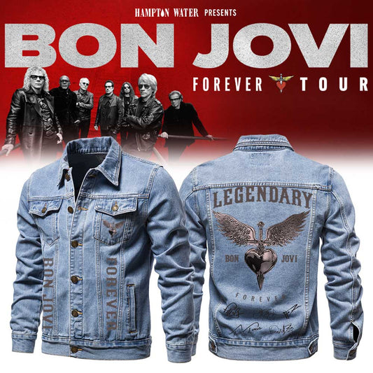 Bon Jovi – Forever Tour 2026 Denim Jacket