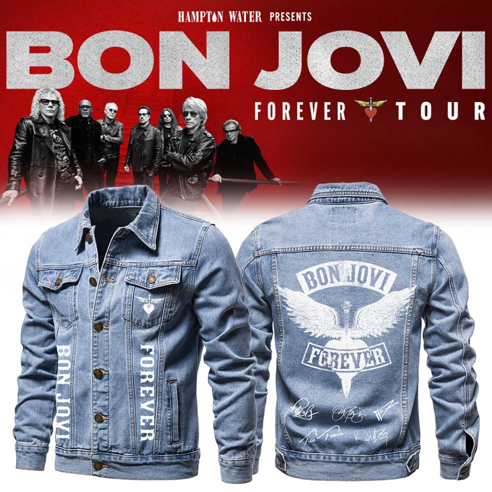 Bon Jovi – Forever Tour 2026 Denim Jacket