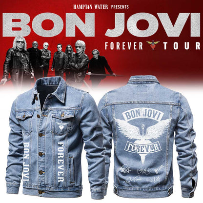 Bon Jovi – Forever Tour 2026 Denim Jacket