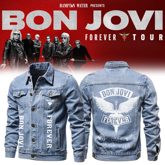 Bon Jovi – Forever Tour 2026 Denim Jacket