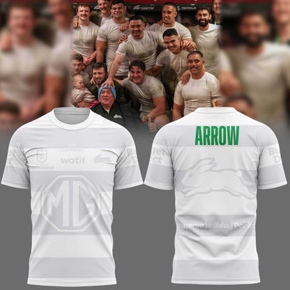 SS Rabbitohs Arrow White 2026 Shirt