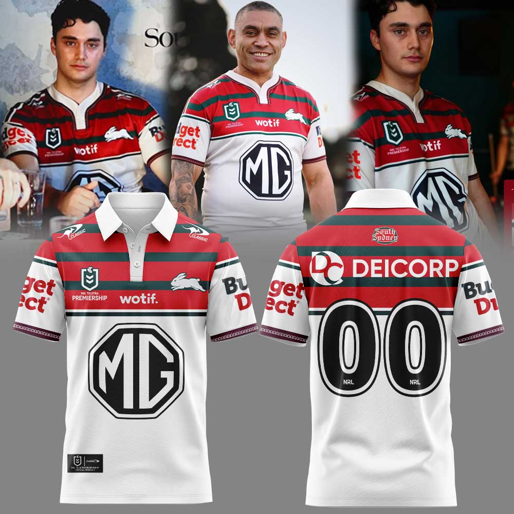 SS Rabbitohs 2026 Alternate Edition Limited Polo Custom Name, Number