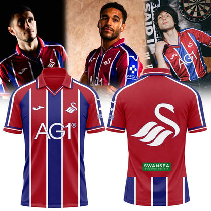 Swansea City AFC Away 26/27 90’s for the Swan’s Jersey