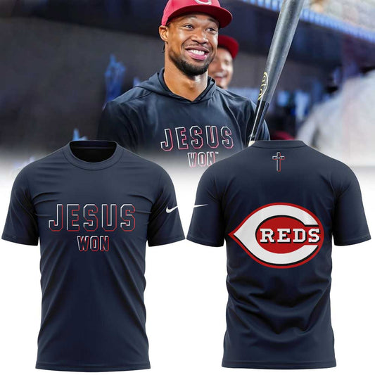 C Reds 2026 Jesus Won Shirt V2