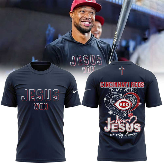 C Reds 2026 Jesus Won Shirt