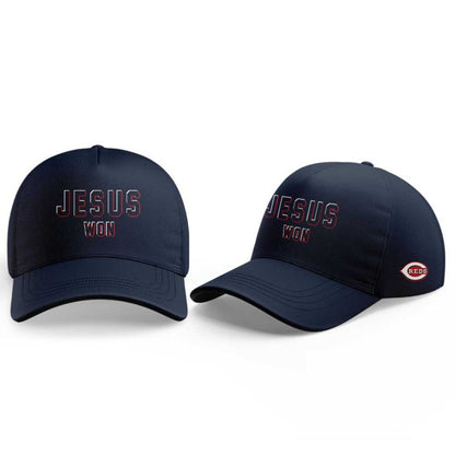 C Reds 2026 Jesus Won Hoodie V2