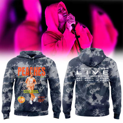 Justin Bieber Coachella 2026 Collection Hoodie V5
