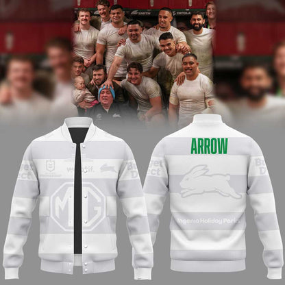 SS Rabbitohs Arrow White 2026 Jacket