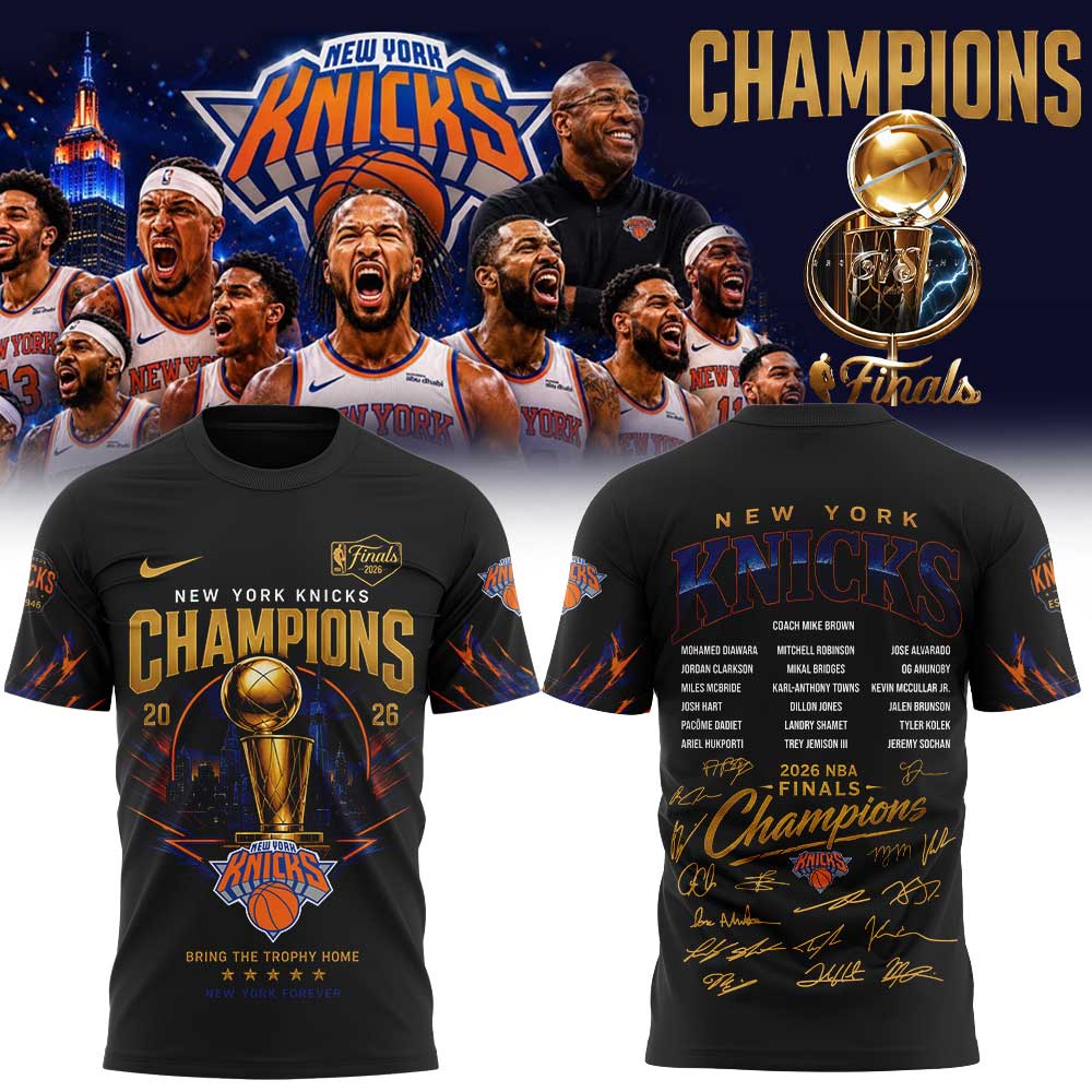 NY Knicks Just Won 2026 NBA Finals Champions Shirt