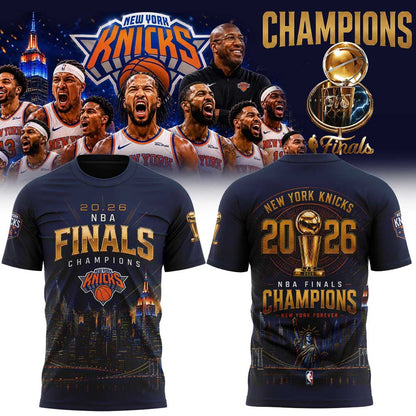 NY Knicks Just Won 2026 NBA Finals Champions Shirt