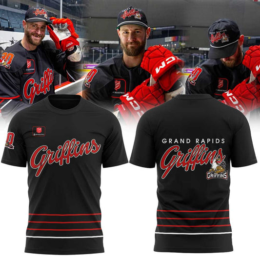 Grand Rapids Griffins Red Kettle Uniform Shirt