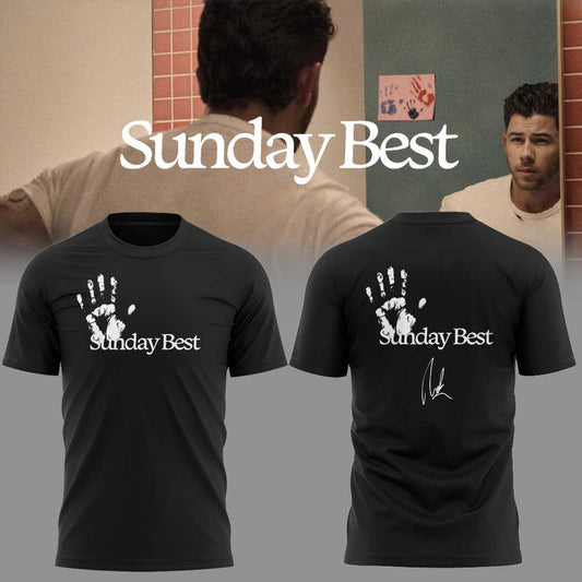 Nick Jonas Sunday Best 2026 Signature Black Shirt