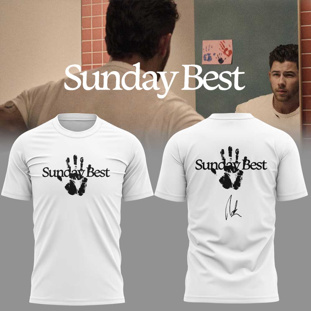 Nick Jonas Sunday Best 2026 Signature Black Shirt