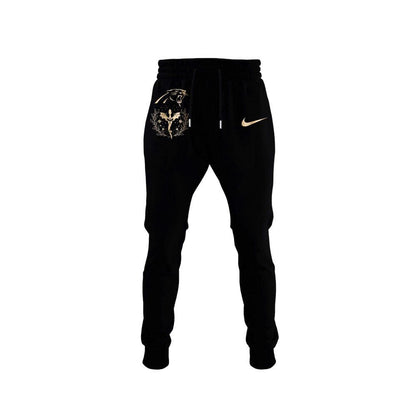 C Panthers Fourth Wings Night Black Hoodie