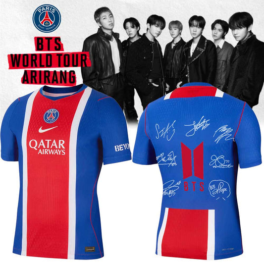 BTS WORLD TOUR “ARIRANG” x PSG Signature Limited Jersey