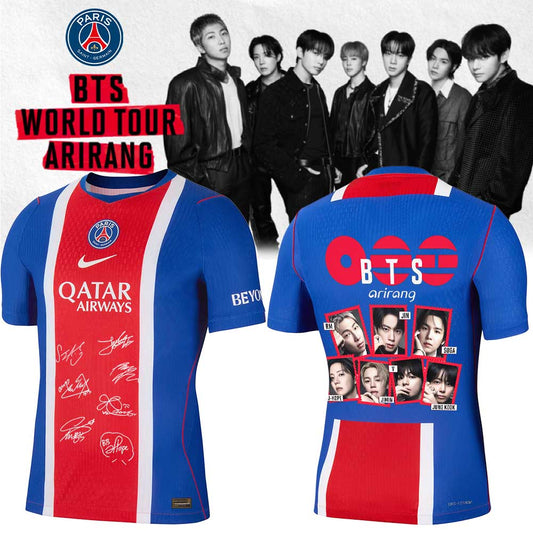 BTS WORLD TOUR “ARIRANG” x PSG Signature Limited Jersey