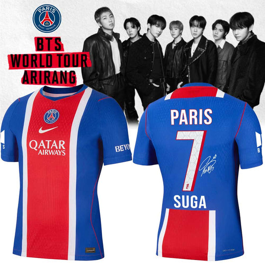 BTS SUGA WORLD TOUR “ARIRANG” x PSG Signature Limited Jersey